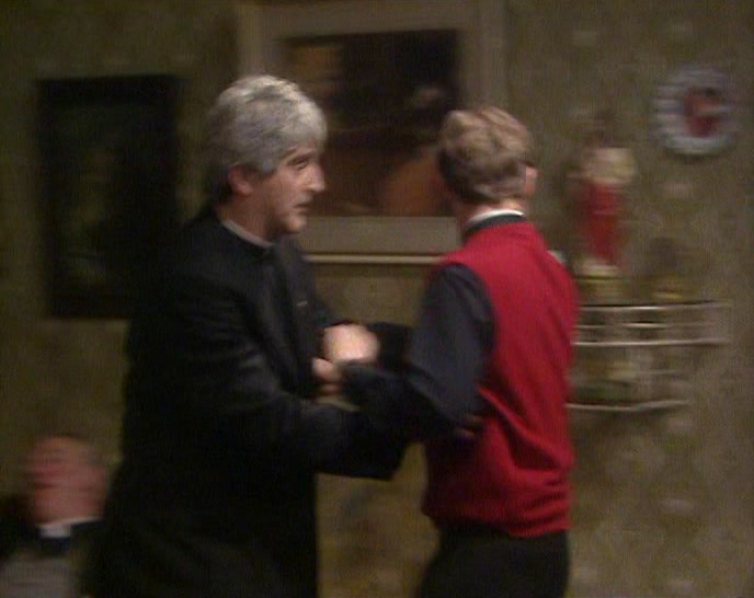 DOUGAL, YOU WANTED A WORD? FAIR ENOUGH. WON'T BE A MOMENT, FATHER. 