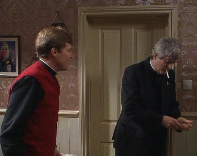 - I HAD TO GET OUT OF THERE. - WHO IS IT, TED? 