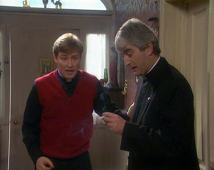 WHY DIDN'T YOU TELL HIM NOT TO COME? YOU PROMISED AFTER THE LAST TIME! 