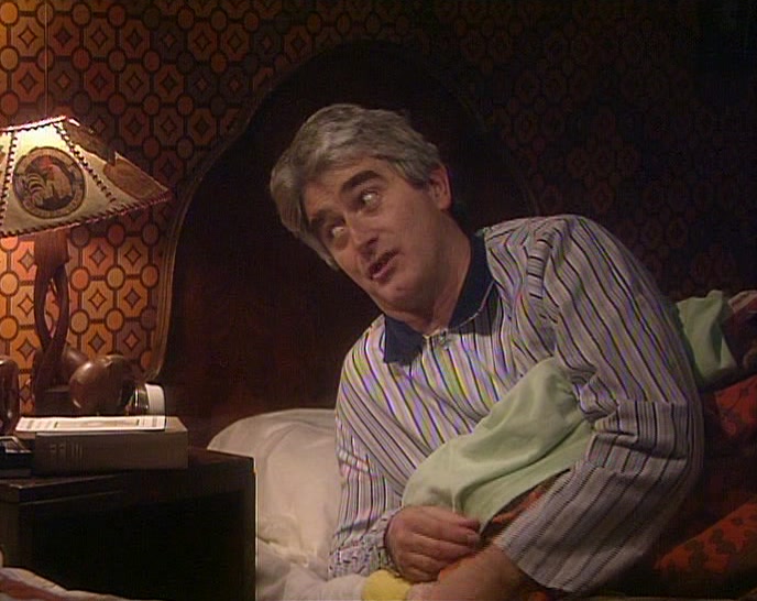 WELL, I START TO TALKING, YOU KNOW THE WAY HE IS. 