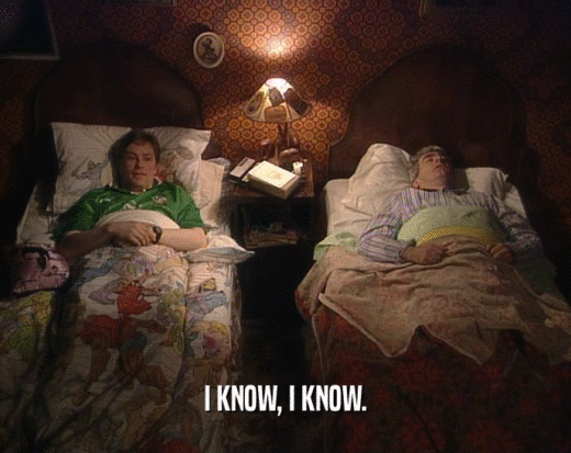 I KNOW, I KNOW.  