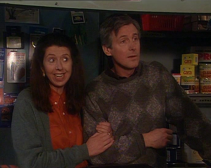 YOU AND FATHER TED?  