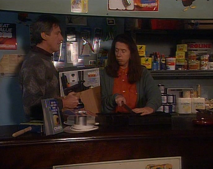 ARE YOU GONNA STAND THERE ALL DAY, YOU FAT OLD BITCH? 