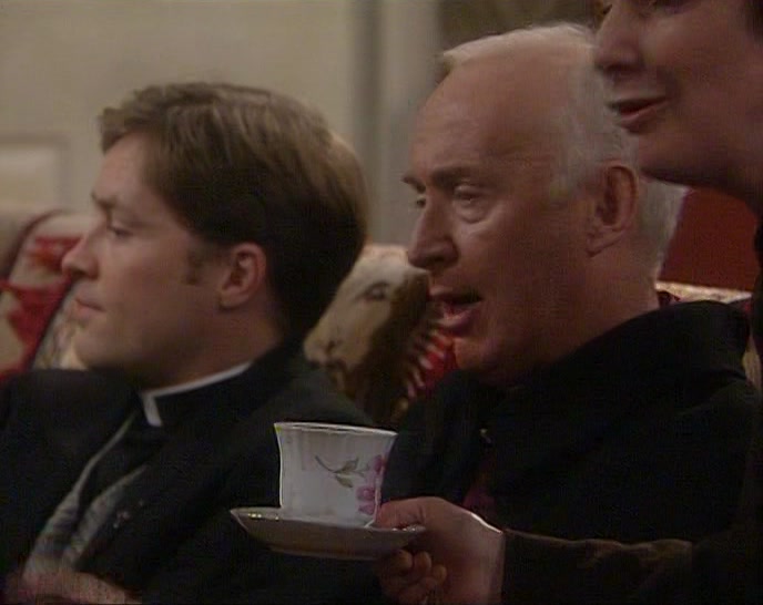 - GO ON, HAVE A CUP. - NO, THANK YOU. 