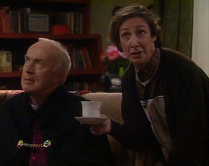 YOU'LL BE BISHOP PIGGY-IN-THE-MIDDLE.  