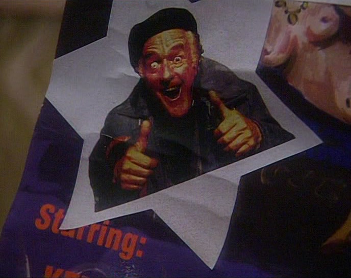 AND THERE'S FATHER JACK ACTUALLY WATCHING THE FILM! 