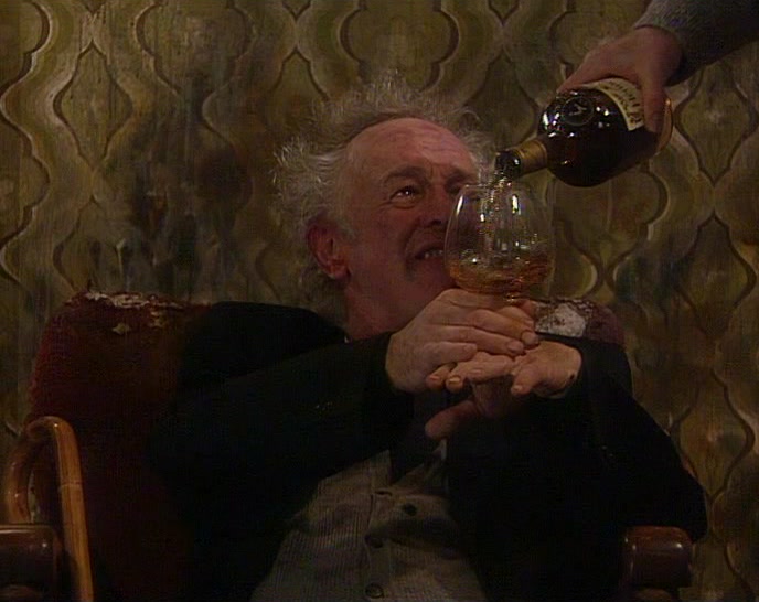 - WHAT? - TELL ME WHEN TO STOP POURING. 