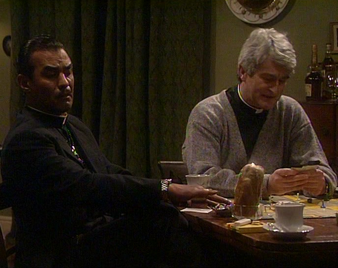 HE'S A ONE-MAN CANDLE FACTORY. AREN'T YOU, FATHER JACK? 