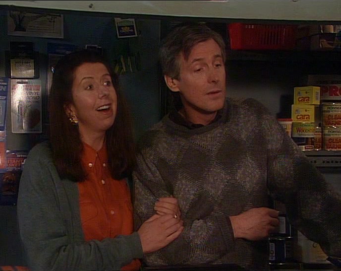YOU AND FATHER TED?  