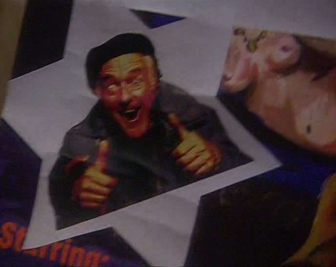 AND THERE'S FATHER JACK ACTUALLY WATCHING THE FILM! 