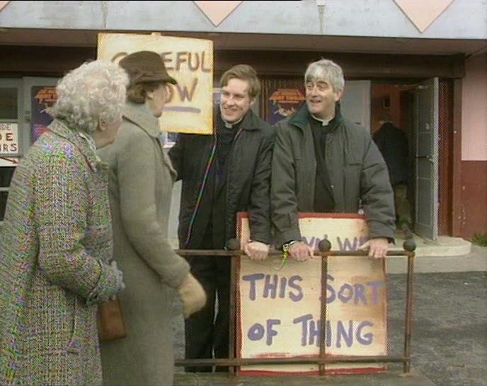 - HELLO, FATHERS. - HELLO MRS SHERIDAN, MRS GLYNN. 