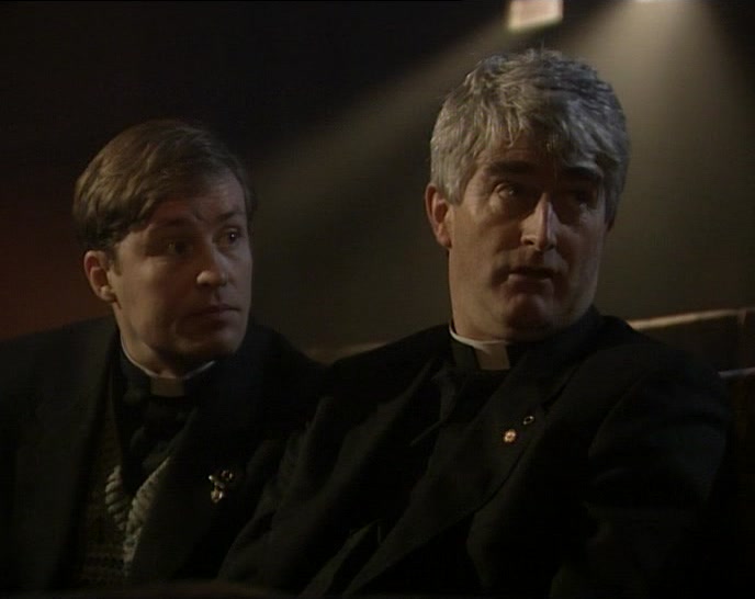 I DON'T SUPPOSE YOU... YOU COULD THROW US OUT? 