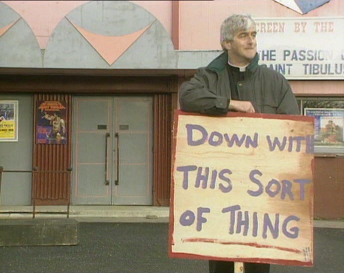 I'LL GUARD A CLOSED CINEMA AGAINST ANYONE WANTING TO WATCH A FILM 