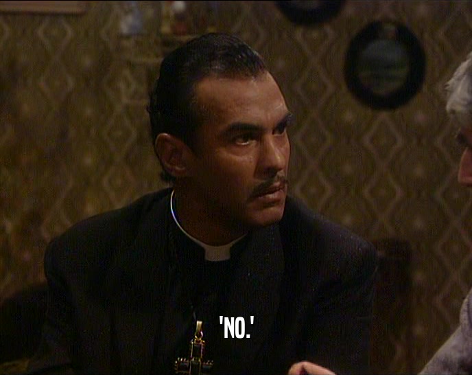 'NO.'  