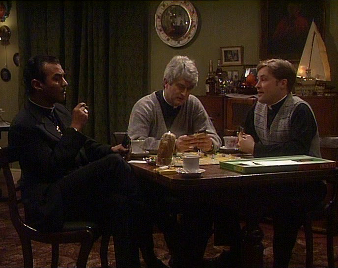 IT'S GREAT, BECAUSE WE'RE NEVER SHORT OF CANDLES. 