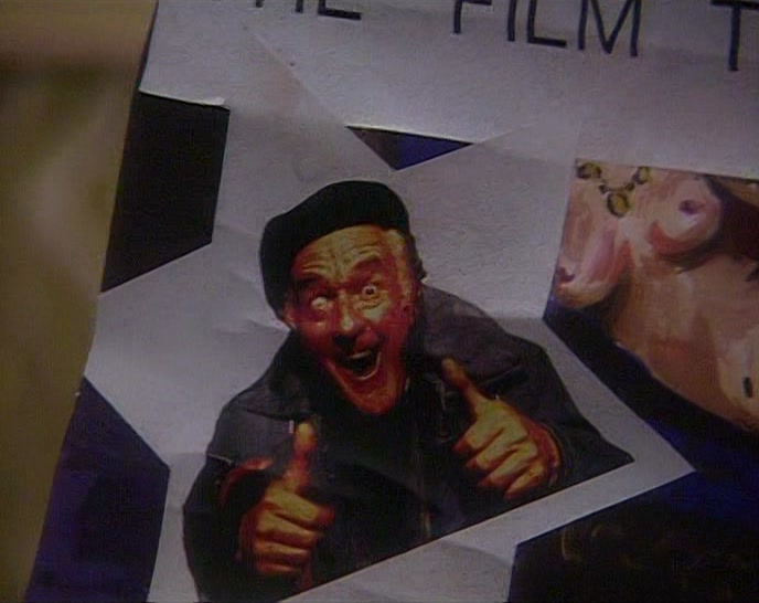 AND THERE'S FATHER JACK ACTUALLY WATCHING THE FILM! 
