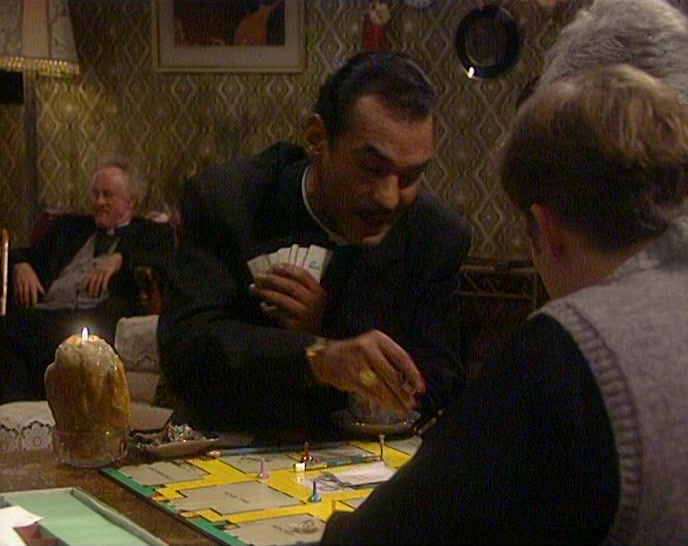 'WITH THE KNIFE... IN THE DRAWING ROOM.' 