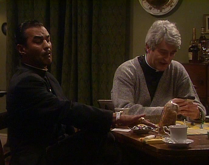 HE'S A ONE-MAN CANDLE FACTORY. AREN'T YOU, FATHER JACK? 