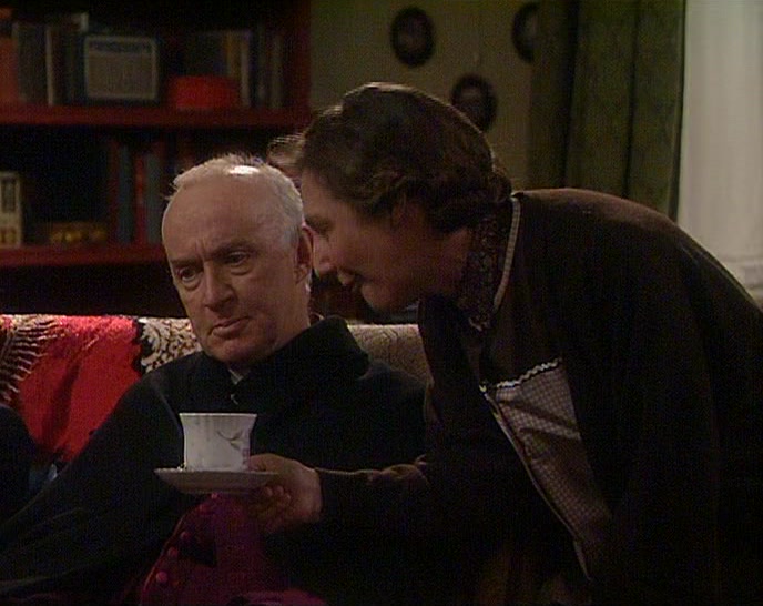 - GO ON, HAVE A CUP. - NO, THANK YOU. 