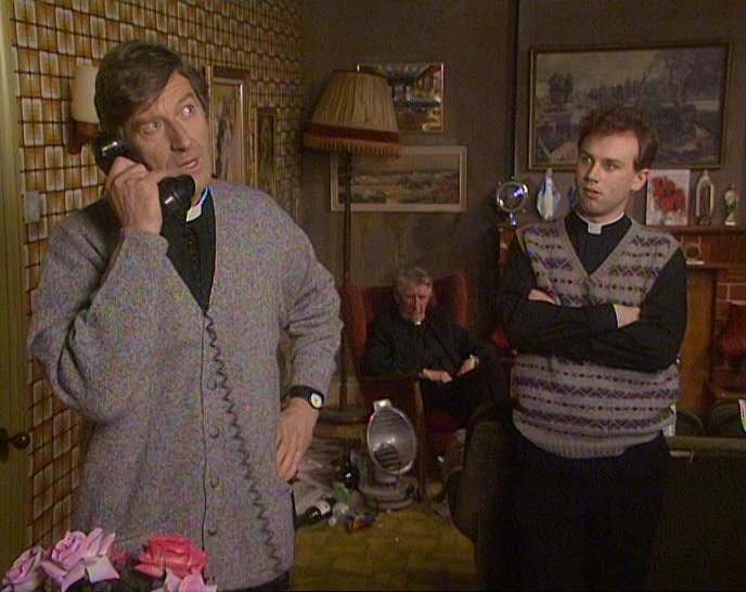 WHAT'S THE MATTER, DICK? YOU SCARED?  
