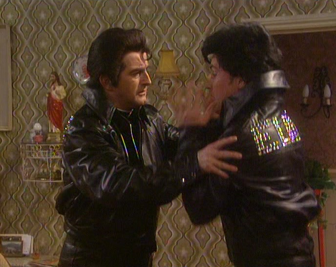 WE'VE TO CONCENTRATE ON THE ELVIS PROBLEM. LOOK. 