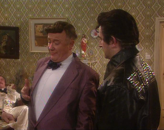 DON'T WORRY, FATHER. IF I CAN'T CELEBRATE TONIGHT, SURE WHEN CAN I? 
