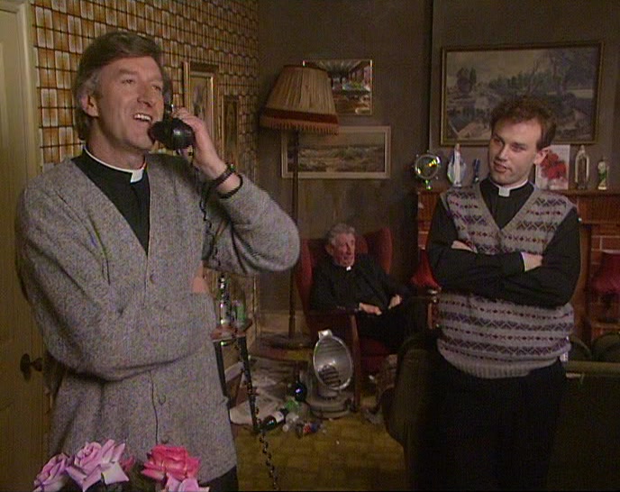 - HELLO, DICK. - TED, WE WERE TALKING ABOUT YOU. 
