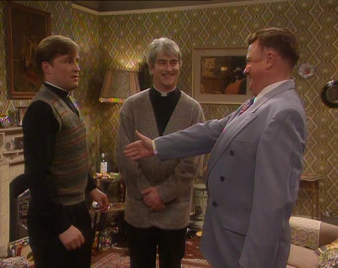 DOUGAL, SAY SOMETHING TO MR SELLERS.  