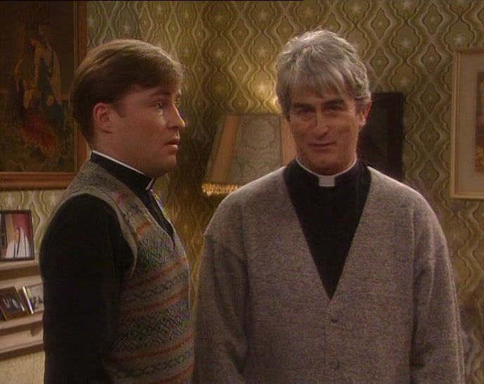 DOUGAL! DON'T ASK MR SELLERS HOW OLD HE IS. 