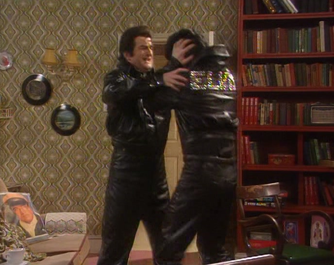 - HENRY SELLERS COMING HERE. - DOUGAL! CALM DOWN. 