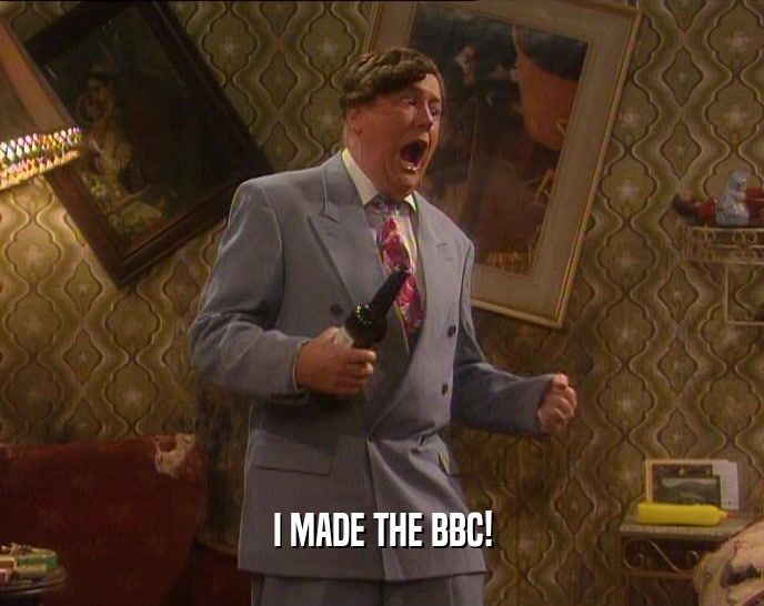 I MADE THE BBC!  