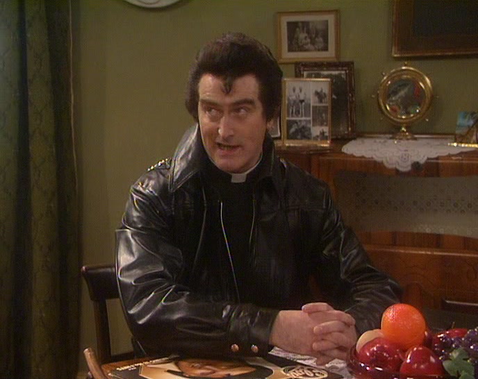ARE YOU, FATHER? THAT'S A TURN-UP FOR THE BOOKS ANYWAY. 