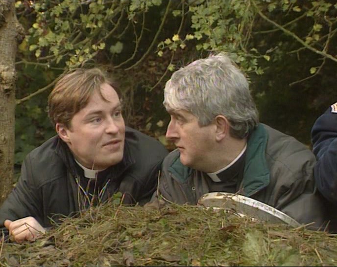 EXCEPT HE'D BE A BBC TELEVISION PRESENTER. 
