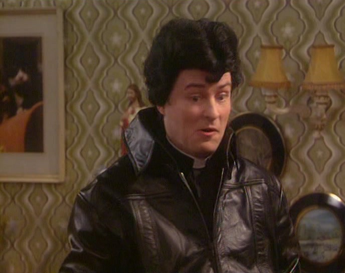 I TOLD YOU. FATHER DUNNE IS BRINGING HIM OVER. 