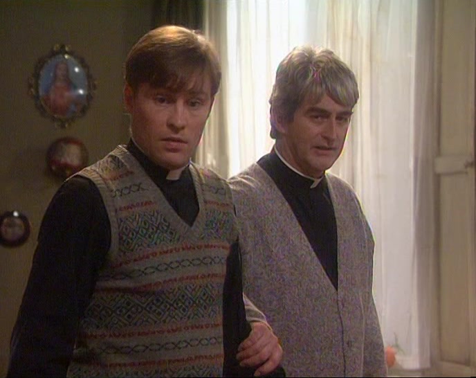NO, DOUGAL. WAIT. LEAVE HIM.  