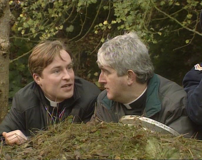 EXCEPT HE'D BE A BBC TELEVISION PRESENTER. 