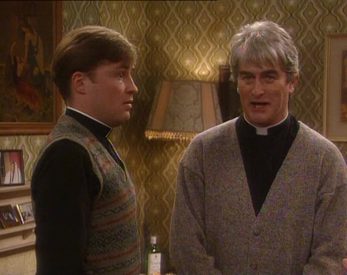 DOUGAL! DON'T ASK MR SELLERS HOW OLD HE IS. 