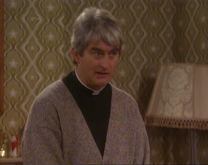 THAT'LL BE FATHER BYRNE. I FEEL SORRY FOR HIM, 
