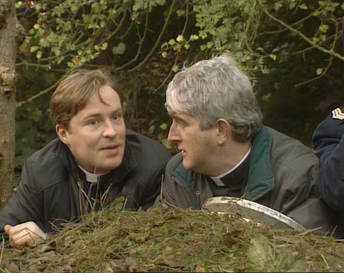 EXCEPT HE'D BE A BBC TELEVISION PRESENTER. 
