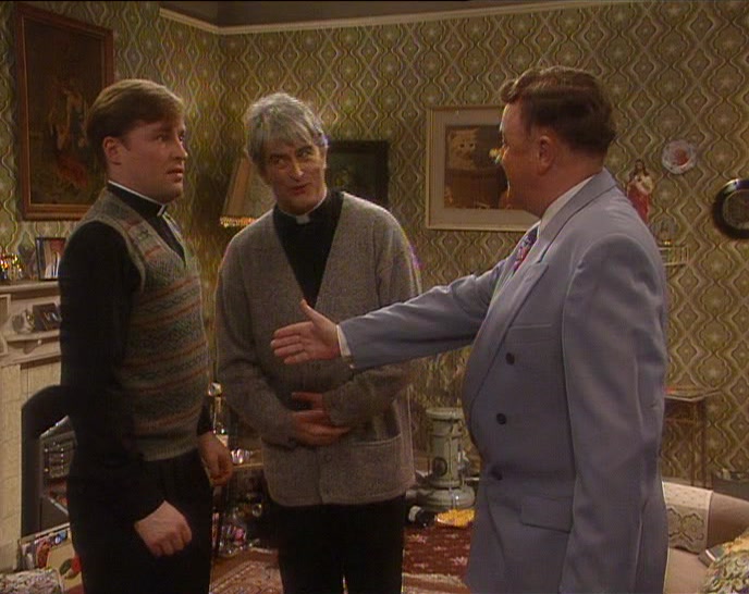 SORRY, THIS IS FATHER DOUGAL MCGUIRE.  