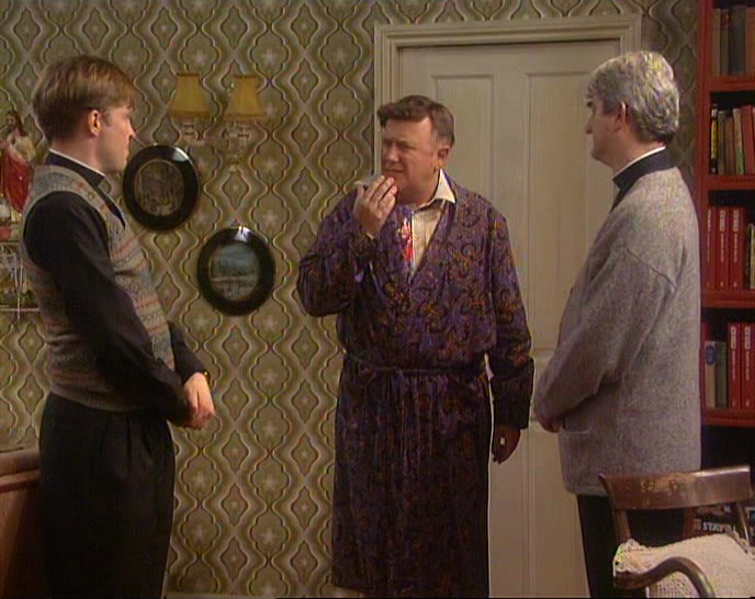 BRUSH ME TEETH... I'VE A VERY STRANGE TASTE OF RAW MEAT IN MY MOUTH. 