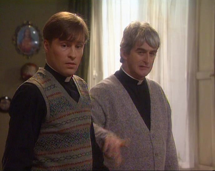 NO, DOUGAL. WAIT. LEAVE HIM.  