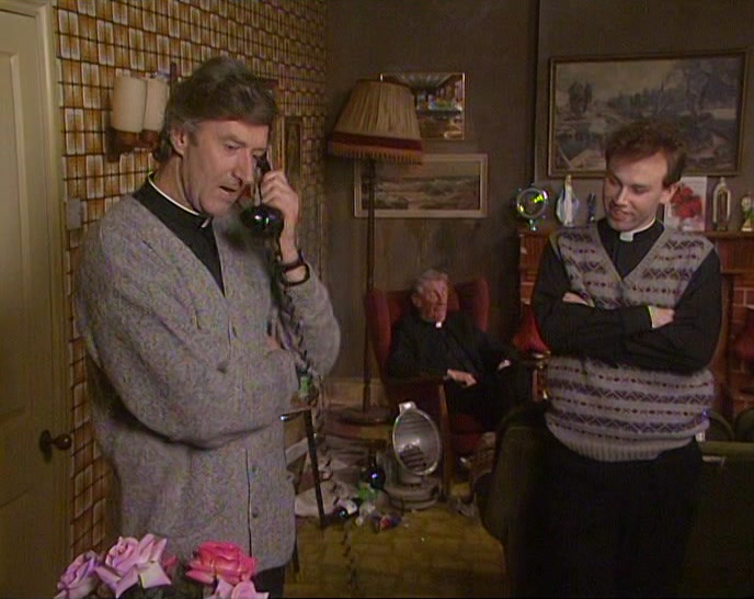 - HELLO, DICK. - TED, WE WERE TALKING ABOUT YOU. 