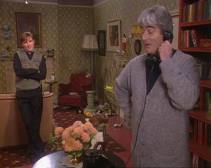 WHAT'S THE MATTER, DICK? YOU SCARED?  