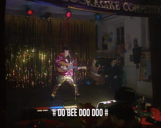 # DO BEE DOO DOO #  