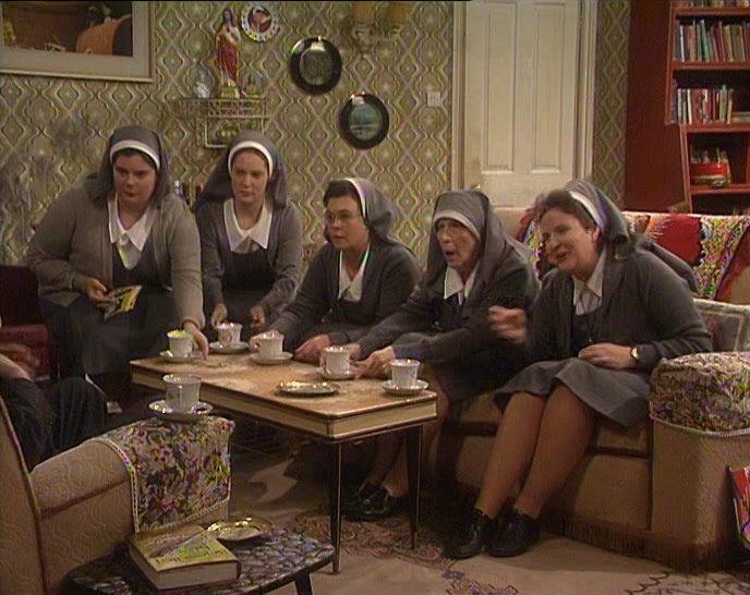 DURING THE MASS? YOU COULDN'T LEAVE DURING THE MASS. 