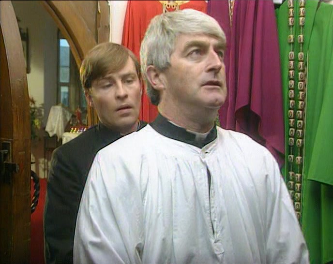 - YOU'LL HAVE TO LOOK AFTER THE NUNS. - FAIR ENOUGH. 