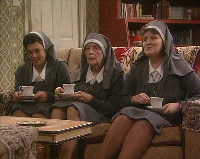 NO. I DROVE THE RENAULT, SISTER MARGARET TOOK THE MINI. 