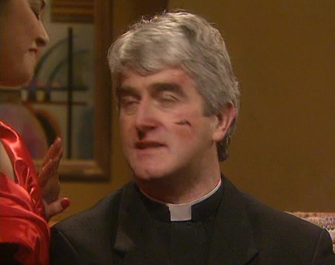 - NO. FATHER. FATHER. - SORRY. 
