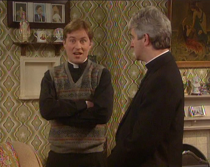 MY MOTHER?! SHE'S HARDLY WHAT YOU'D CALL A WOMAN. 